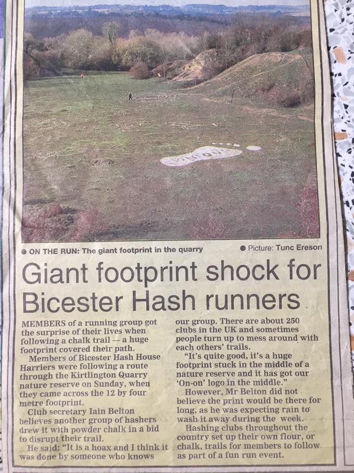 Gallery Bicester Hash House Harriers